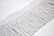 Belagio Bullion Fringe Trim, 6" Wide, Softer Collection, 15 Yards, White
